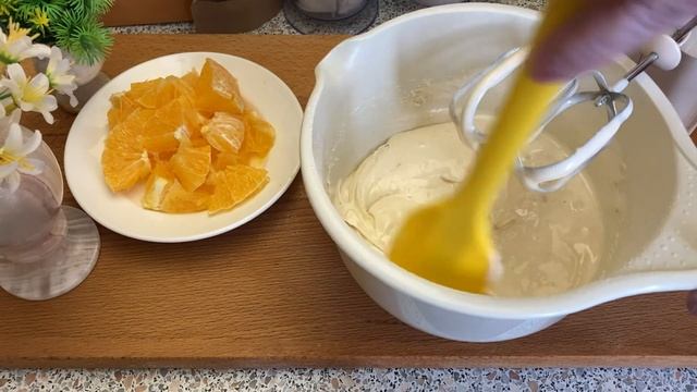 Ленивый апельсиновый пирог. Экономный, быстрый  и очень, очень вкусный