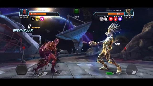 MCOC Node 49 Warlock vs Magneto смотреть онлайн