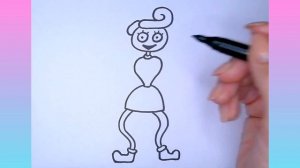 Как нарисовать МАМОЧКУ ДЛИННЫЕ НОГИ