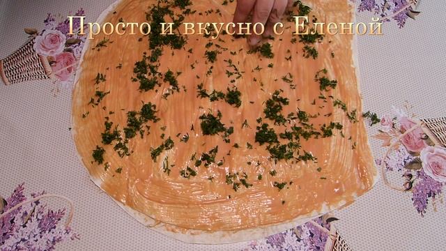 БЕРУ ЛАВАШ И ЗАВОРАЧИВАЮ В РУЛЕТ! Праздничная закуска из лаваша на Праздничный стол. Lavash Roll