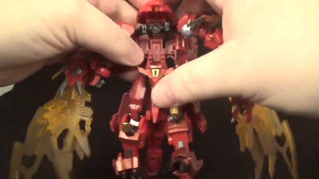 3rd Party Legends Scale Iron Factory IF-EX42 Heat Death Transformer Review. (Transmetal 2 Megatron) смотреть онлайн
