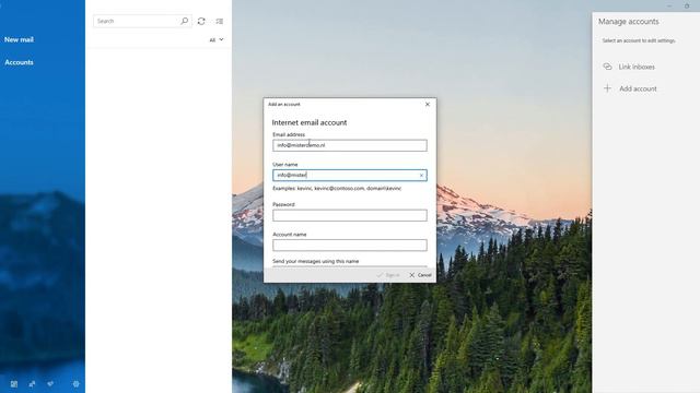 E-mail instellen in de Windows Mail app смотреть онлайн