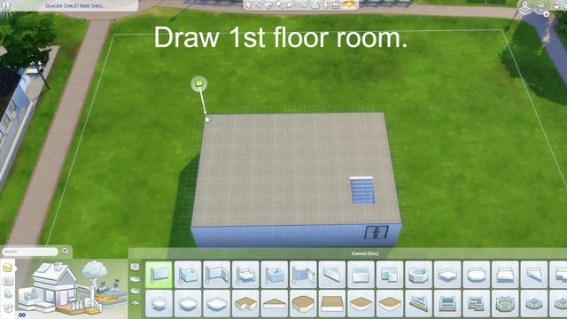 SPLIT ENTRY Builders Series Tutorials The Sims 4 Split Entry Home  U-Stairs