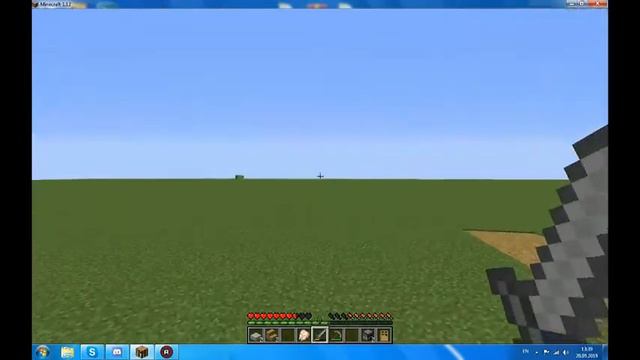 Выживание в плоском мире в майнкрафте №2 Удачный улов деревни. смотреть онлайн