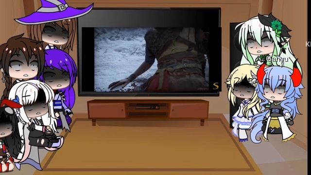 Genshin Impact Reacts To Kratos Vs Atreus(Bjorn) | Genshin Reacts To Gow Ragnarok Part 2 |Gacha Clu