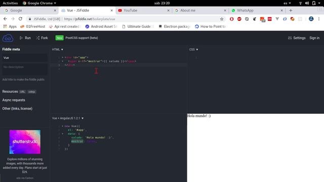 Vue Js - Condicional v-if смотреть онлайн