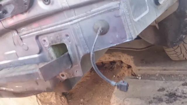 Passat B6 çeki Demirş Uygulaması. Пассат ь6 установка фаркоп