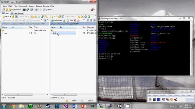 WinSCP/PuTTY demo смотреть онлайн