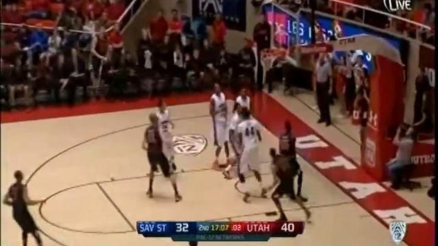 Utah Basketball Highlights vs Savannah St 11-23-13 смотреть онлайн