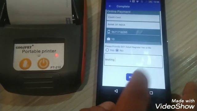 Bluetooth Thermal Receipt Printer Android Integration Printer смотреть онлайн