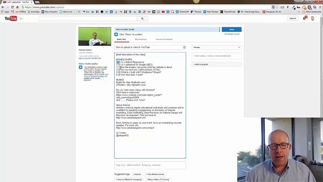YouTube Tutorial - How To Upload A Video to Your Channel (UPDATED 2020 Version in Description) смотреть онлайн