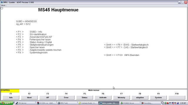 INPA Демонстрация работы программы диагностики BMW на кузове E60 смотреть онлайн