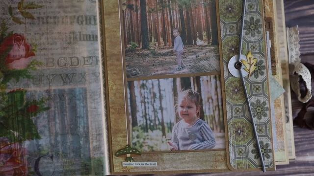 Скрап Школа 2й курс. Ботанический альбом смотреть онлайн