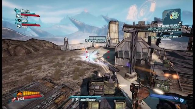 Borderlands 2 - Clan Wars Quest Invincible Boss Glitch смотреть онлайн