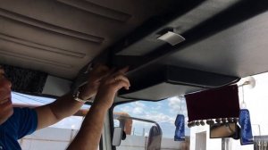 Тюнинг Газ 3309.Полка под магнитолу и колонки и столик на панель приборов.