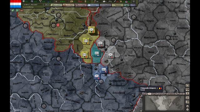 Let's Play Hearts of Iron III TFH Luxembourg EP03 смотреть онлайн
