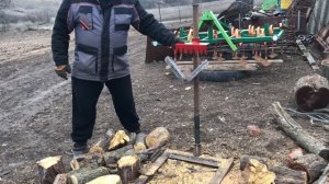 Приспособление для пилки дров . Пилим дрова без  последствий для спины. Козёл уже не тот.