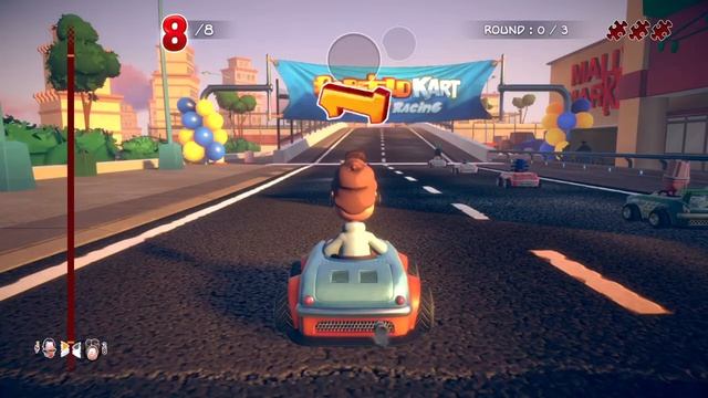 Garfield Kart Furious Racing PS4 Settings & Gameplay LPOS смотреть онлайн