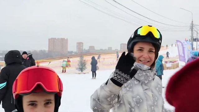 Подольск. Горнолыжный курорт "Красная горка". Отчет январь 2021 смотреть онлайн