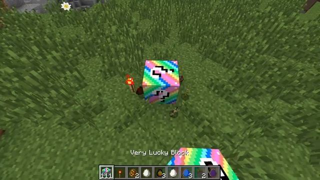 Minecraft: RAINBOW LUCKY BLOCK MOD (LUCKY DUNGEONS, FALLING HEART STRUCTURES, & MORE!) Mod Showcase смотреть онлайн