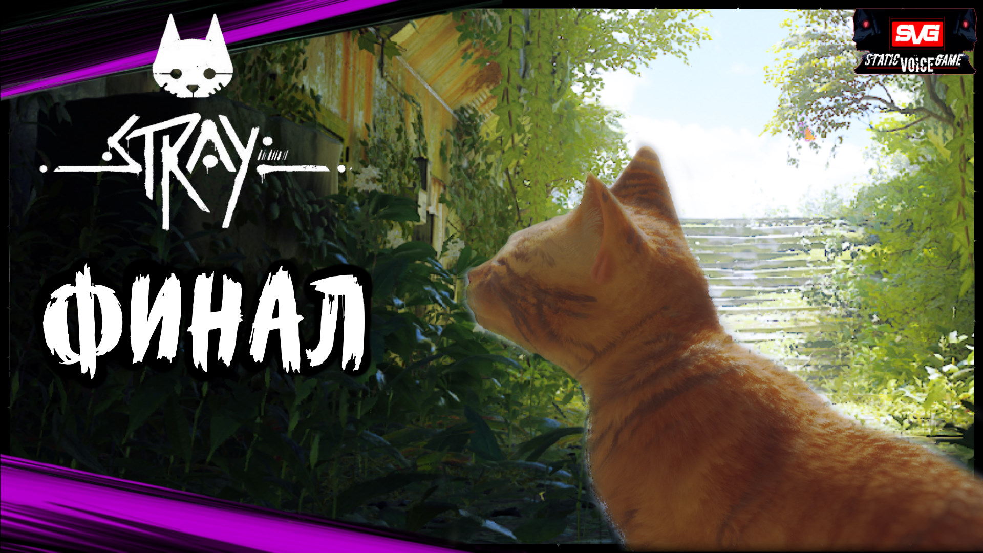 STRAY Прохождение за Кота (часть 7) Финал