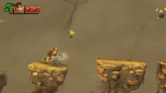 Long Play - Donkey Kong Country: Tropical Freeze (Wii U) - World 3: Bright Savannah смотреть онлайн