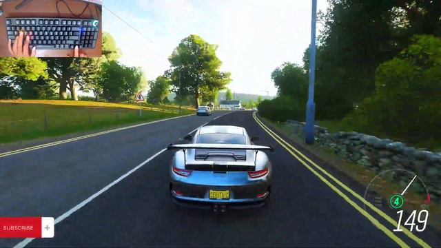 PORSCHE 911 GT3 RS - Forza Horizon 4 | Keyboard Gameplay смотреть онлайн