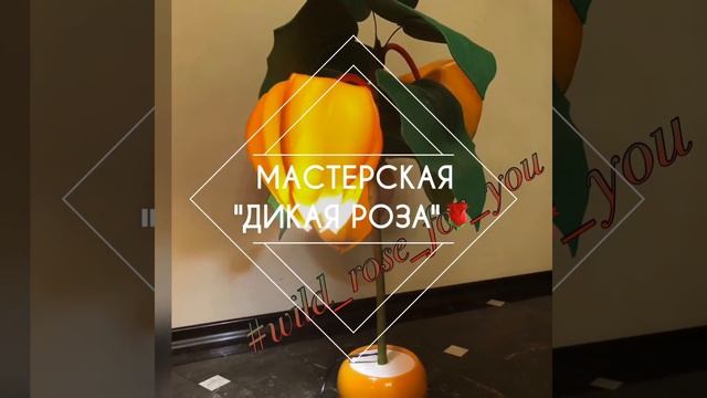 Светильник "Волшебные фонарики физалиса" из изолона /Мастер-класс/DIY/WILD.ROSE_WORKSHOP смотреть онлайн