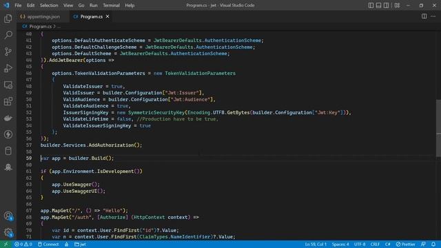 เข้าใจ .NET Role base JWT authorization ใน 15 นาที смотреть онлайн