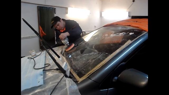 Полировка автостекла смотреть онлайн