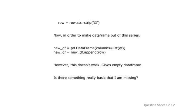 Pandas : pandas dataframe : add & remove prefix/suffix from all cell values of entire dataframe смотреть онлайн
