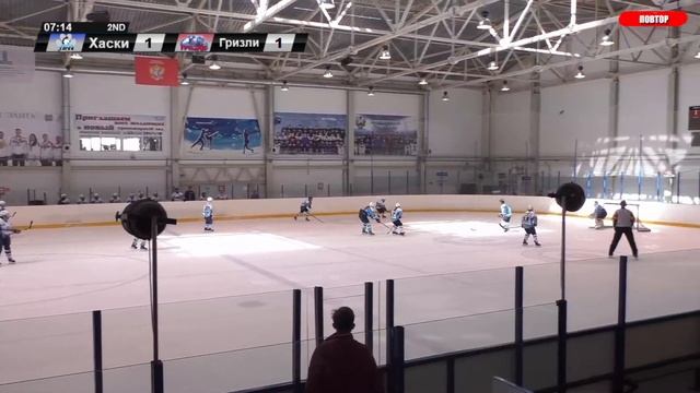 Сибирские Хаски(Новосибирск) - Гризли(Новосибирск) \\ 16.04.2022г. смотреть онлайн