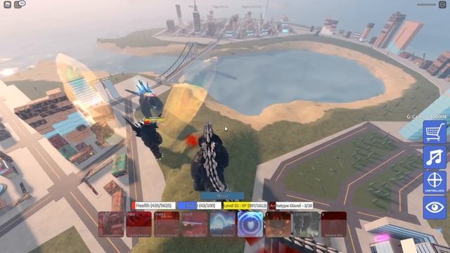 How Strong Is LEVEL 50 GODZILLA ULTIMA? - Roblox Kaiju Universe смотреть онлайн