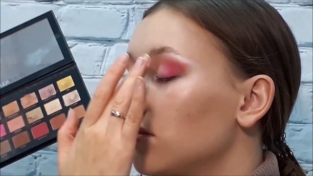 Цветной дневной макияж смотреть онлайн