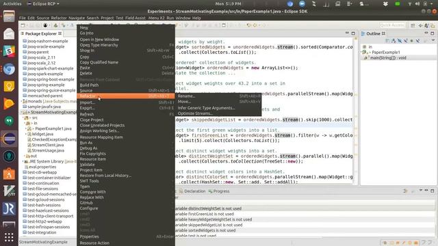 Optimize Java 8 Streams Refactoring Tool Demonstration смотреть онлайн