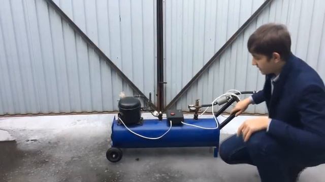 Компрессор из старого холодильника. смотреть онлайн