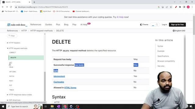 HTTP request methods|CONNECT, DELETE, GET, HEAD, OPTIONS, PATCH, POST, PUT,TRACE|| @JiteshTechGuru смотреть онлайн