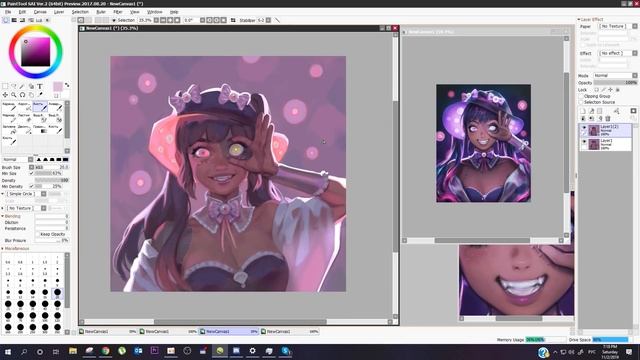 Speedpaint (Paint Tool SAI) #DrawThisInYourStyle Challenge смотреть онлайн