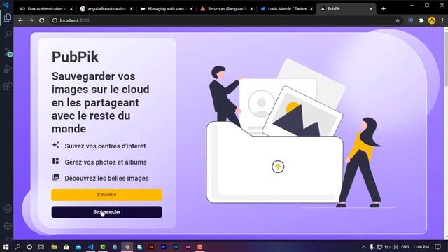 New Modern web app design by Angular material & Angular flex layout смотреть онлайн