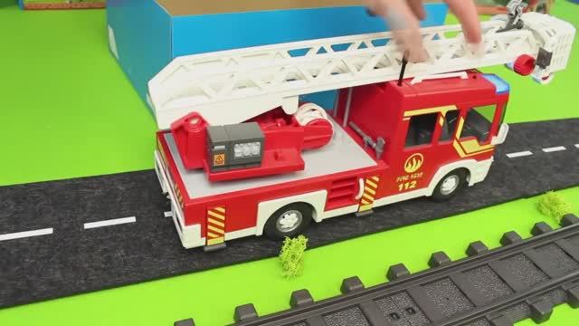 Пожарная машина/ Машинки/ Игрушки смотреть онлайн