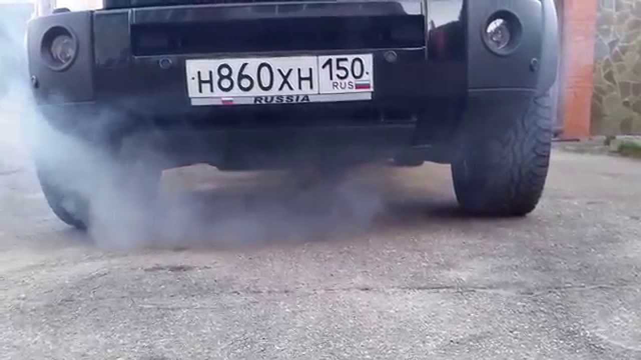 дымит догреватель WEBASTO на Land Rover DISCOVERY-III смотреть онлайн