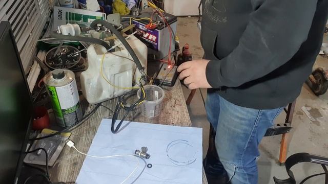 Мою форсунки Harley Davidson на самодельном стенде смотреть онлайн