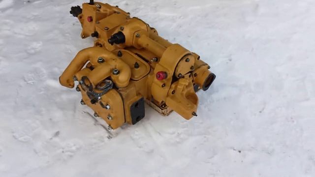 Пусковой двигатель ПД-23 (17-23СП) тракторов и бульдозеров Б10М, Т-170, Т10М, Т-130 смотреть онлайн