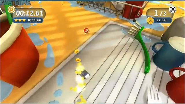 Toybox Turbos Car Race Gameplay Games For Kids - Gry Dla Dzieci