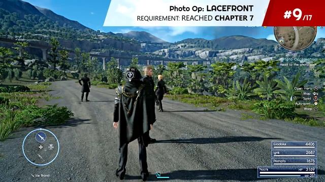 Final Fantasy XV - All Photo Op Locations (FFXV Photo Op / Fotoshooting Locations) смотреть онлайн