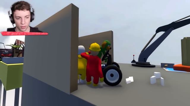 Extreme MILE LONG Parkour CHALLENGE! (Human Fall Flat) смотреть онлайн