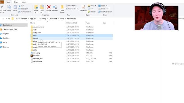 How to RESET the Nether and End in Minecraft смотреть онлайн