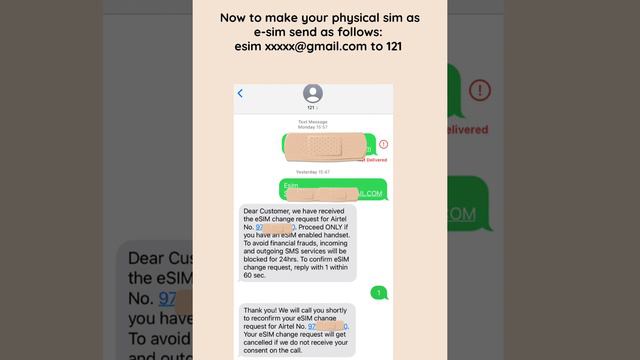 how to make esim in iphone | airtel esim смотреть онлайн