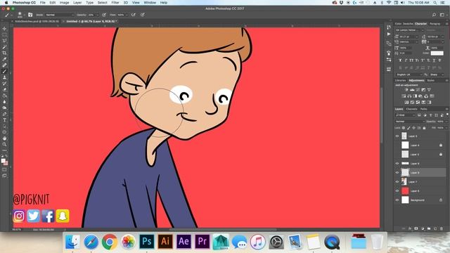 How to Draw and Export Clip Art to Sell Online | Clipart Photoshop Walkthrough смотреть онлайн