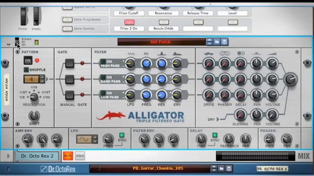 Уроки Reason: Alligator тройной фильтр Gate смотреть онлайн